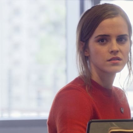 Emma Watson in a still from The Circle (category IIA), directed by James Ponsoldt. The film also stars Tom Hanks and John Boyega