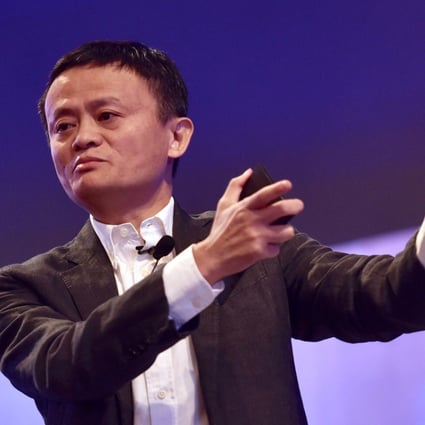 Alibaba founder and executive chairman Jack Ma saw his personal wealth increase as the company’s share price rocketed. Photo: Xinhua