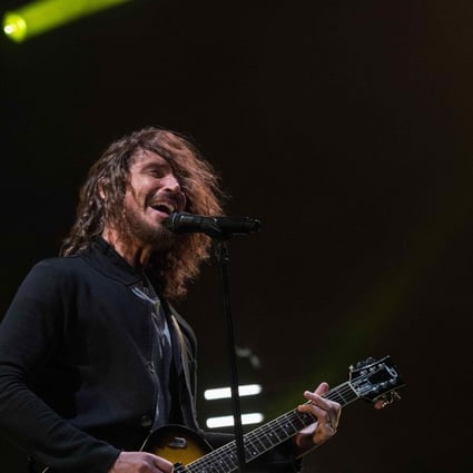 Chris Cornell of Soundgarden performs in 2016 at the Welcome to Rockville Festival at Metropolitan Park, Jacksonville, Florida. Cornell was found dead Thursday in Detroit. The coroner said he killed himself. Photo: RMV/Zuma Press/TNS