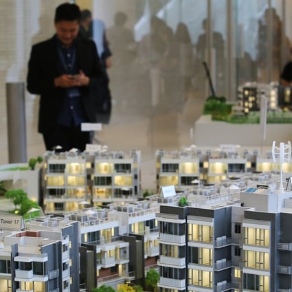 Model of new Sai Kung residential project Mount Pavilia (developed by New World Development). 07MAY17 SCMP / Edward Wong