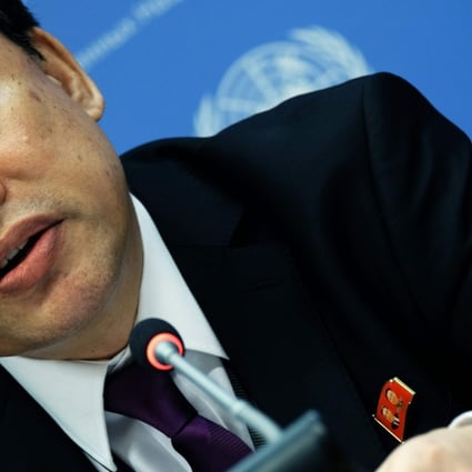 North Korea’s deputy ambassador to the United Nations Kim In-ryong. Photo: AFP