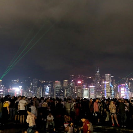 A Symphony of Lights at Victoria Harbour is the largest permanent light and sound show on the planet, according to the Guinness World Records. Photo: Dickson Lee