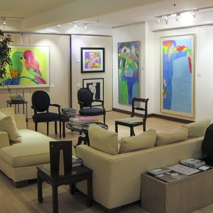 Alisan Fine Arts is based in a factory building in Wong Chuk Hang, leading a trend among galleries to relocate to cheaper industrial space. Photo: Handout