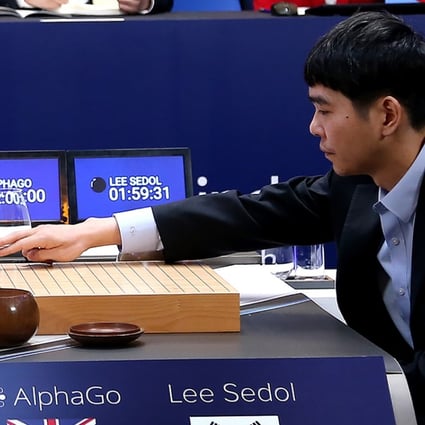 Lee Sedol, one of the greatest modern players of the ancient board game Go, takes on Google DeepMind in Seoul. He lost the match 4-1. Photo: AFP