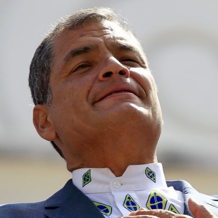 President Rafael Correa. Photo: EPA