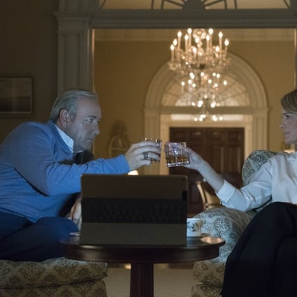 Kevin Spacey as US President Frank Underwood and Robin Wright as first lady Claire in season five of House of Cards, streaming on Netflix from May 30. Photo: Netflix