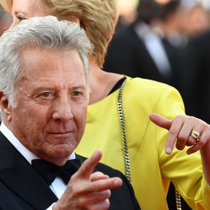 US actor Dustin Hoffman at the screening the film The Meyerowitz Stories (New and Selected) at the 70th edition of the Cannes Film Festival. Photo: AFP