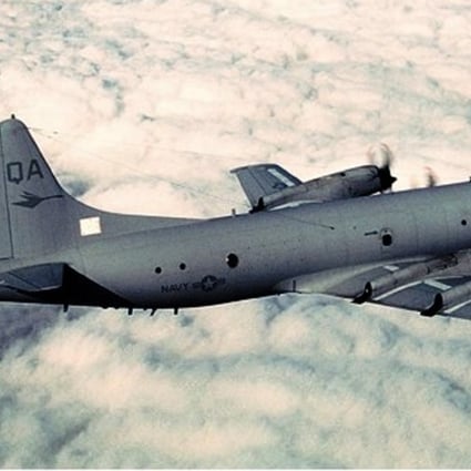 A US Navy P-3 Orion surveillance aircraft. Photo: Handout