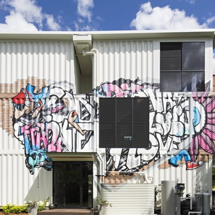A container home in Brisbane designed and built by Todd Miller. Photo: Handout