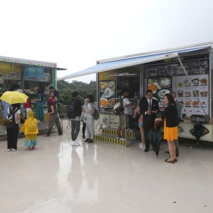 The food trucks in the scheme operate at various locations around Hong Kong, including Disneyland. Photo: Sam Tsang