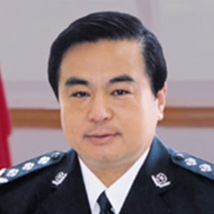 Wu Changshun, shown before he was targeted in a corruption investigation, was Tianjin’s municipal police chief. Photo: SCMP Pictures