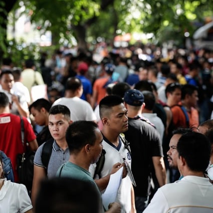 The Philippines on Tuesday halted the deployment of workers to Qatar as the gas-rich Gulf state grappled with a diplomatic crisis after its neighbours cut ties with Doha. Photo: EPA
