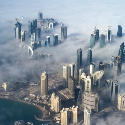 The sun rises over Doha in Qatar. Egypt, Saudi Arabia, Bahrain and the United Arab Emirates have cut off diplomatic ties with Qatar, citing its support for terrorism. Photo: EPA