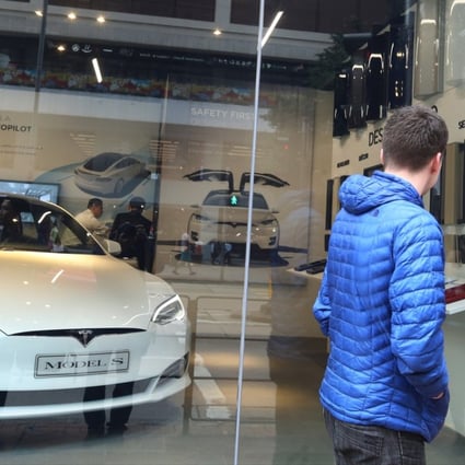 The local electronic vehicle market is 95 per cent made up of Tesla vehicles, says Charged Hong Kong co-founder Edwin Lee King-yan. Photo: Dickson Lee