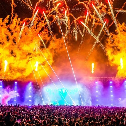 A scene from last year’s Creamfields in the UK. The international dance music event is coming to Hong Kong in December.