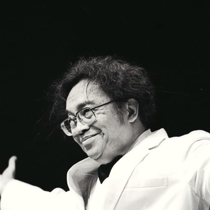 Lim Kek-tjiang revels in the applause after conducting the Hong Kong Symphony Orchestra at the Huang He (Yellow River) Music Festival. Photo: C.Y. Yu