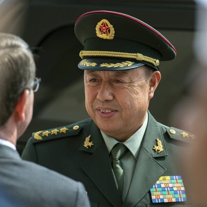 General Fan Changlong visiting the Pentagon in June 2015. Photo: EPA