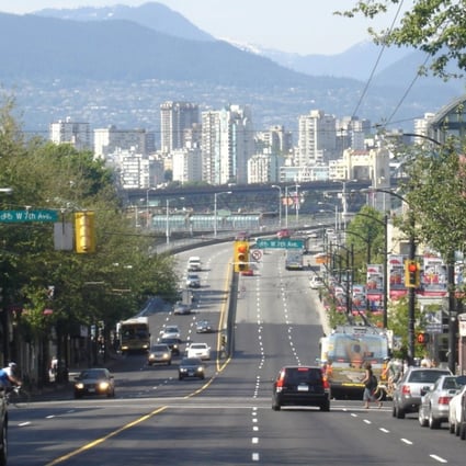 Downtown Vancouver in British Columbia, Canada. Photo: AFP