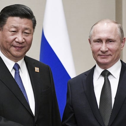 Xi Jinping and Russian President Vladimir Putin in Astana, Kazakhstan on June 8. Photo: AP