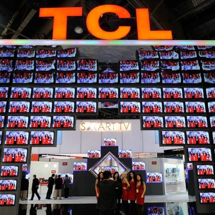 TCL Multimedia Technology and Tencent Digital have entered into strategic cooperation involving smart TVs. Photo: AFP