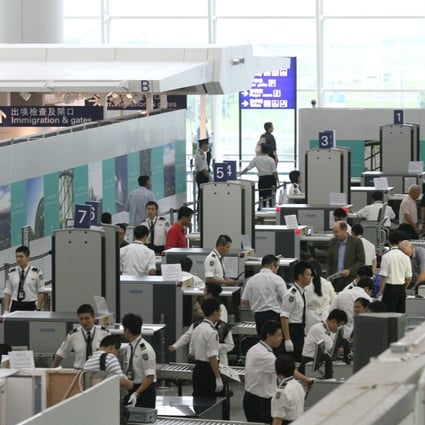 Industry sources have told the South China Morning Post that the airport will charge airlines HK$20 for just the premium passengers using the so-called “fast track” security service. Photo: Ricky Chung