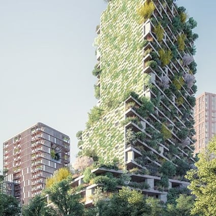 Stefano Boeri Architetti is building a smog-eating 'vertical forest tower' in Utrecht, which will feature luxury apartments and 300 species of plants