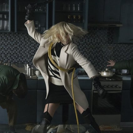 Charlize Theron (centre) plays a deadly secret agent in Atomic Blonde (category: IIB), directed by David Leitch. The film also stars James McAvoy and Sofia Boutella.