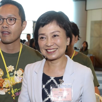 Christine Choi became education undersecretary. Photo: Nora Tam