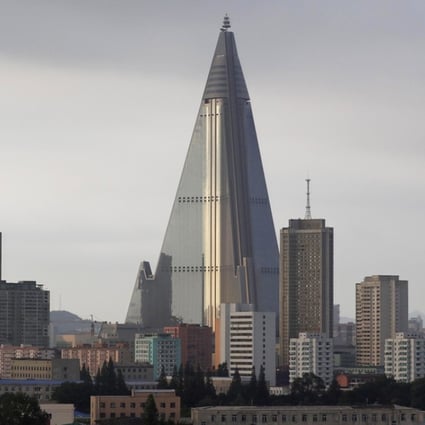 The Pyongyang skyline. Photo: AP