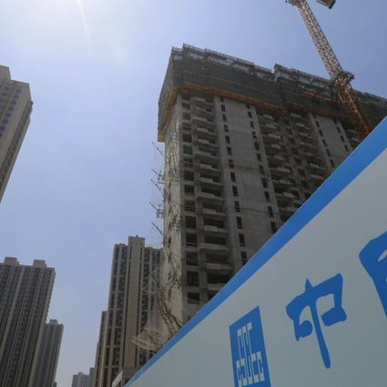 A construction site in Beijing. The municipal government there is planning a new “joint-property ownership” scheme to help more buyers get onto the property ladder. Photo: EPA