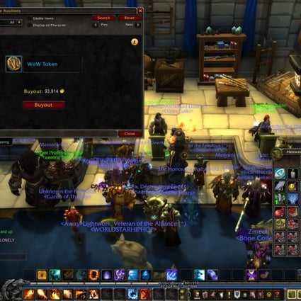 IGE, which Stephen Bannon joined as vice-chairman, employed low-paid Chinese gamers to play games around the clock in order to earn virtual treasure, such as these from a World of Warcraft player’s inventory. The firm sold the items to time-short gamers in the West.