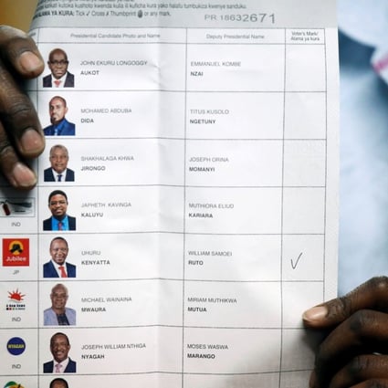 Kenya Opposition Decries Sham Poll Results As President Kenyatta Surges Ahead In Tense Election South China Morning Post A senior member of kenya's electoral commission (iebc) has fled to the us amid death threats ahead of next the supreme court annulled the result of the original 8 august poll, when current president.