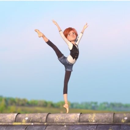 Felicie (voiced by Elle Fanning) in the film Ballerina (category I), directed by Eric Summer and Éric Warin and also starring Dane DeHaan.