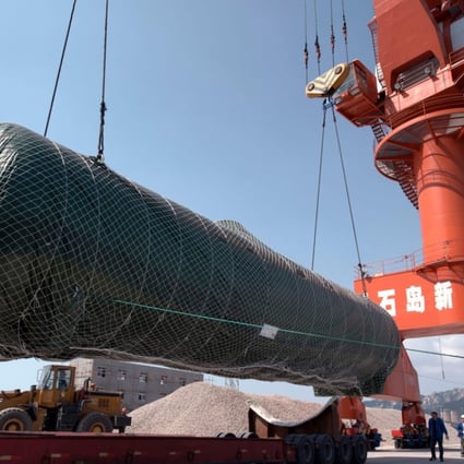 A file picture of petrochemical tanks at a port in Shandong province bound for Pakistan, one of the key countries involved in China’s “Belt and Road Initiative”. Photo: Alamy
