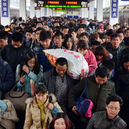 A US-based Chinese scientist says China might have 100 million fewer people than official estimates. Photo: AFP