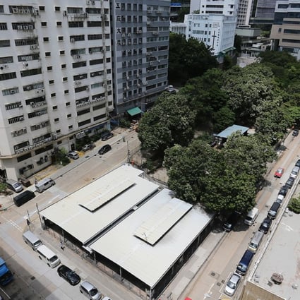 New World is planning to create an office ‘cluster’ targeting innovative companies at the intersection of Wing Hong Street and Yu Chau West Street in Cheung Sha Wan. Photo: Dickson Lee