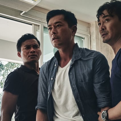 (From left) Tony Jaa, Louis Koo and Wu Yue in Paradox (category IIB; Cantonese, Thai, English, Putonghua), directed by Wilson Yip. The film also stars Wu Yue and Lam Ka-tung.