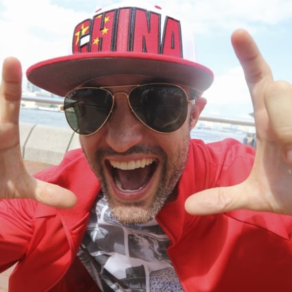 Rapper Andrew Dougherty (AKA Big Daddy Dough) can’t wait to get rhyming about Hong Kong. Photo: Felix Wong