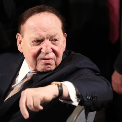 US casino magnate Sheldon Adelson. Photo: EPA