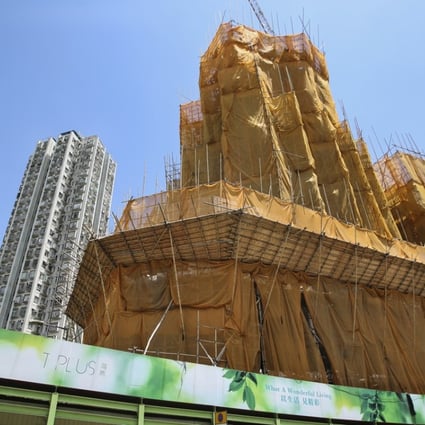 Last month, veteran property investor Tang Shing-bor bought the entire 356-unit “TPlus” development for HK$1.2 billion from Asia Allied Infrastructure Holdings, formerly known as Chun Wo Property Development. Photo: Edmond So