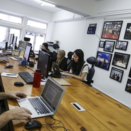 China’s rapidly growing online education market is forecast to be worth US$41 billion annually by 2019. Photo: Jonathan Wong