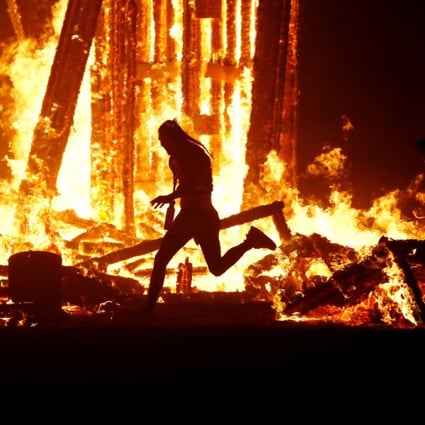 Burning Man festivalgoer dies after evading firefighters and running into  flames | South China Morning Post
