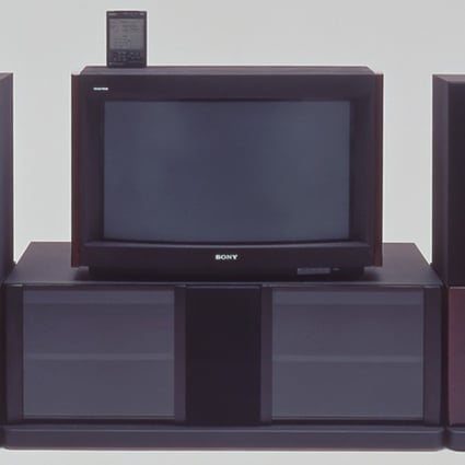 The 36-inch KW-3600HD model Trinitron TV, released in 1990, was among 15 new items designated by the Tokyo museum as Essential Historical Materials for Science and Technology. Photo: Sony