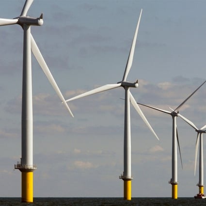 A file picture of an offshore wind farm project off the coast of Denmark. Photo: Reuters