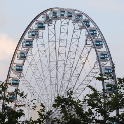 The Observation Wheel at the Central Harbourfront was closed without warning last week. Photo: Felix Wong
