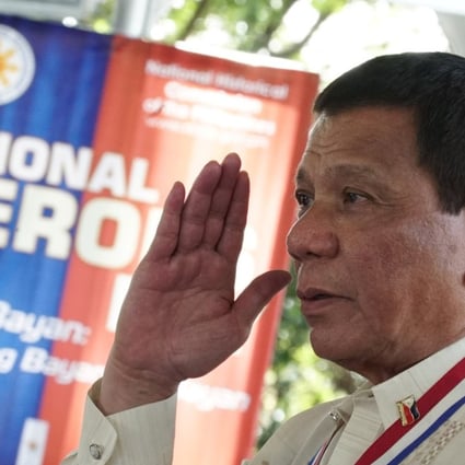 Philippine President Rodrigo Duterte. Photo: Reuters