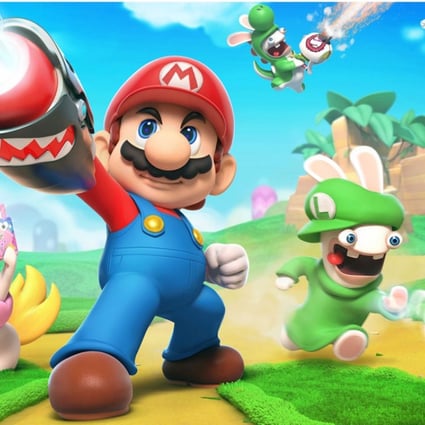 Mario + Rabbids Kingdom Battle for the Nintendo Switch sees Mario and crew team up with their Rabbid doppelgängers to fight through XCOM-like strategy puzzles.
