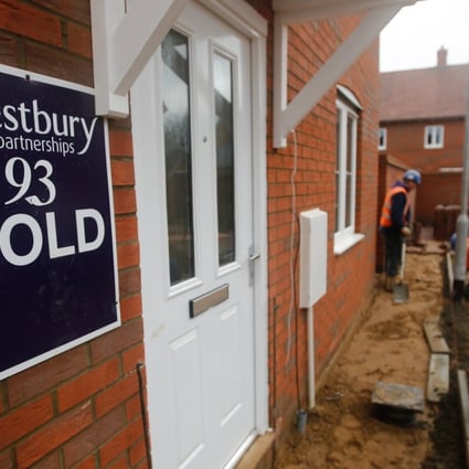 British house price growth picked up in August, underpinned by strong employment growth and a shortage of properties on the ­market. Photo: Bloomberg