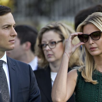 Jared Kushner and Ivanka Trump called off their proposed trip to China. Photo: Bloomberg