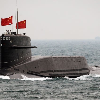 A Chinese Navy submarine is seen in a file photograph. Another Chinese submarine recently docked in Malaysia, the second visit to the country by such a vessel this year. Photo: AFP